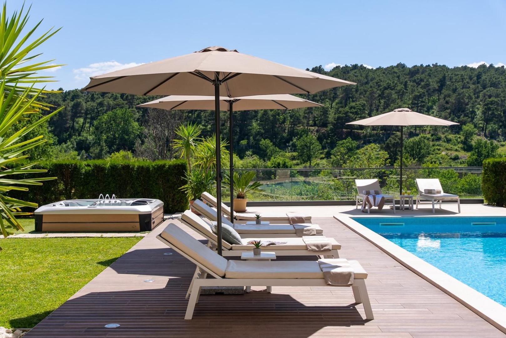 Villa Agava With Heated Pool, Jacuzzi, Sauna, Gym, 4 En-Suite Bedrooms Gata Exteriér fotografie