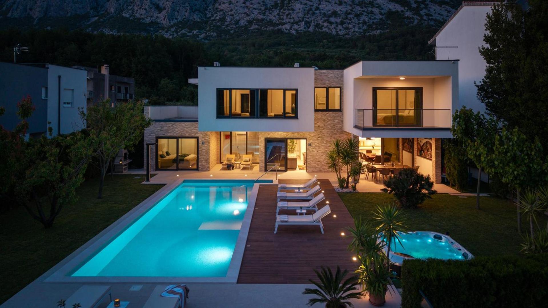 Villa Agava With Heated Pool, Jacuzzi, Sauna, Gym, 4 En-Suite Bedrooms Gata Exteriér fotografie