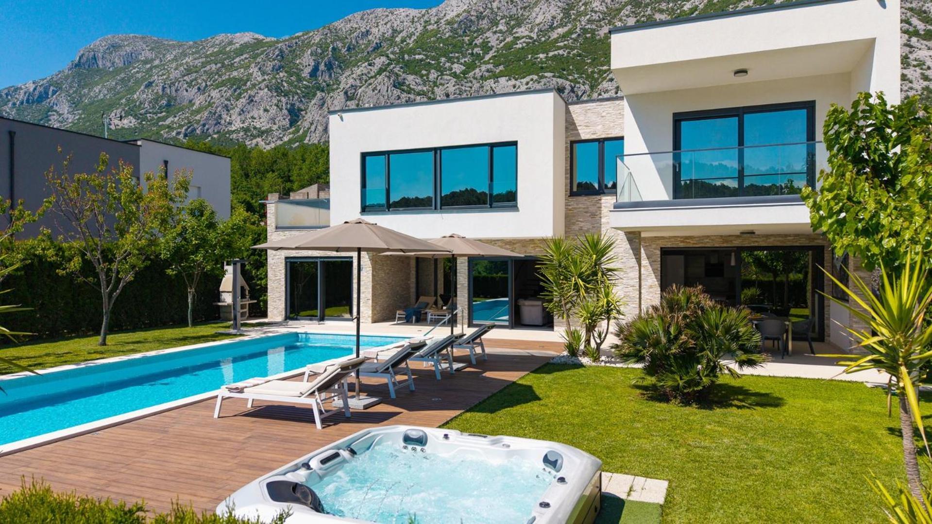 Villa Agava With Heated Pool, Jacuzzi, Sauna, Gym, 4 En-Suite Bedrooms Gata Exteriér fotografie